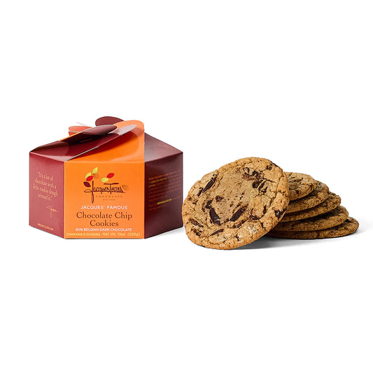 Jacques Torres Famous Chocolate Chip Cookies – Pack of 6