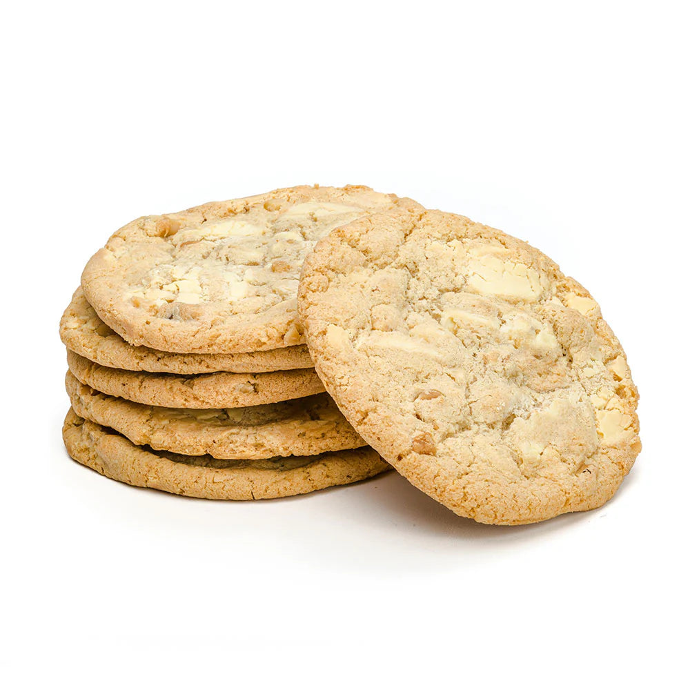 Jacque Torres White Chocolate Chip Cookies with Macadamia Nuts, Pack of 6