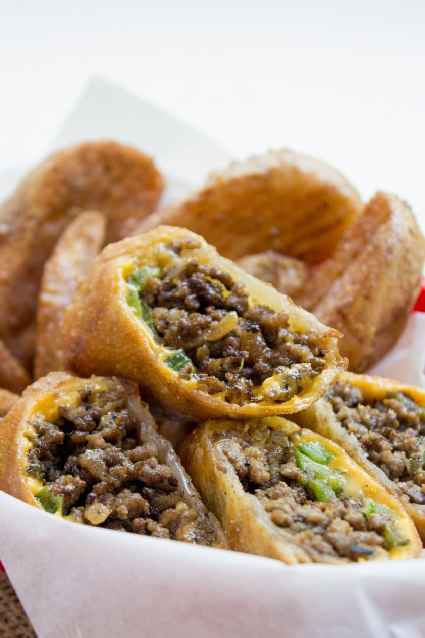 Philly Cheesesteak Egg Rolls - 60/Case