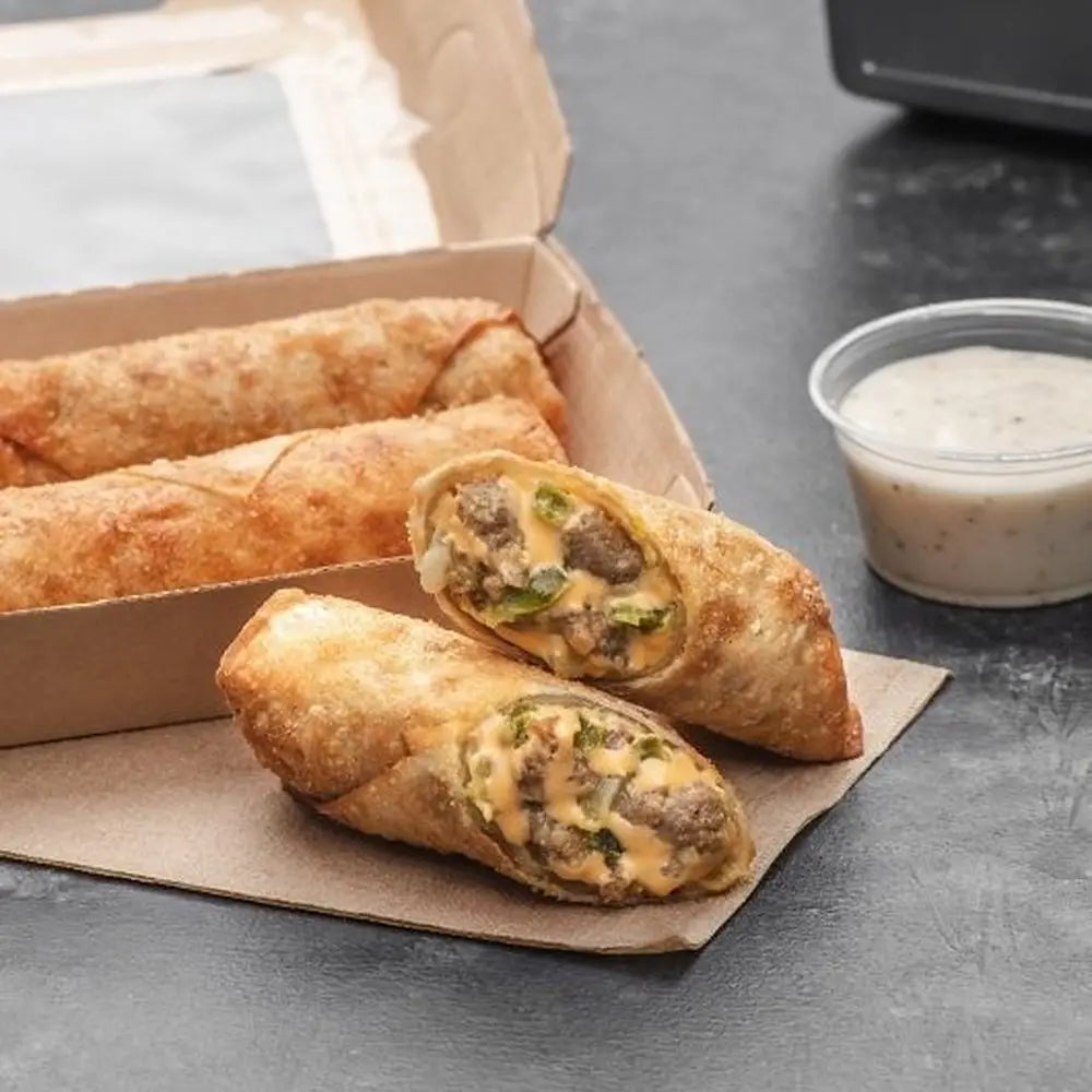 Philly Cheesesteak With Onions And Cheese Egg Roll, 3 oz - 36/Case