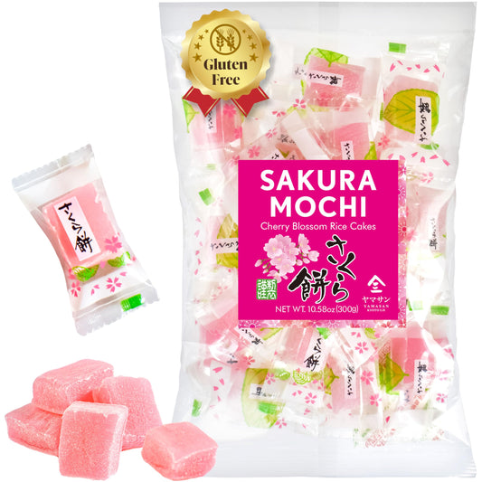 Yamasan Kyoto Sakura Mochi Cherry Blossom Rice Cakes (300g)