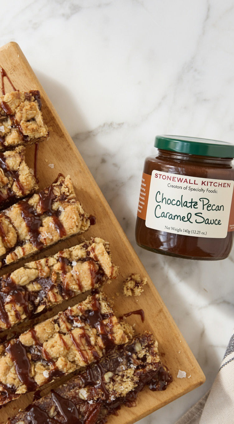 Stonewall Kitchen Bourbon Pecan Caramel Sauce – 12.5 oz