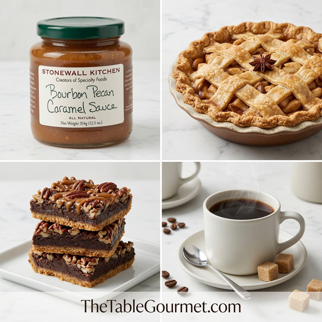 Stonewall Kitchen Bourbon Pecan Caramel Sauce – 12.5 oz