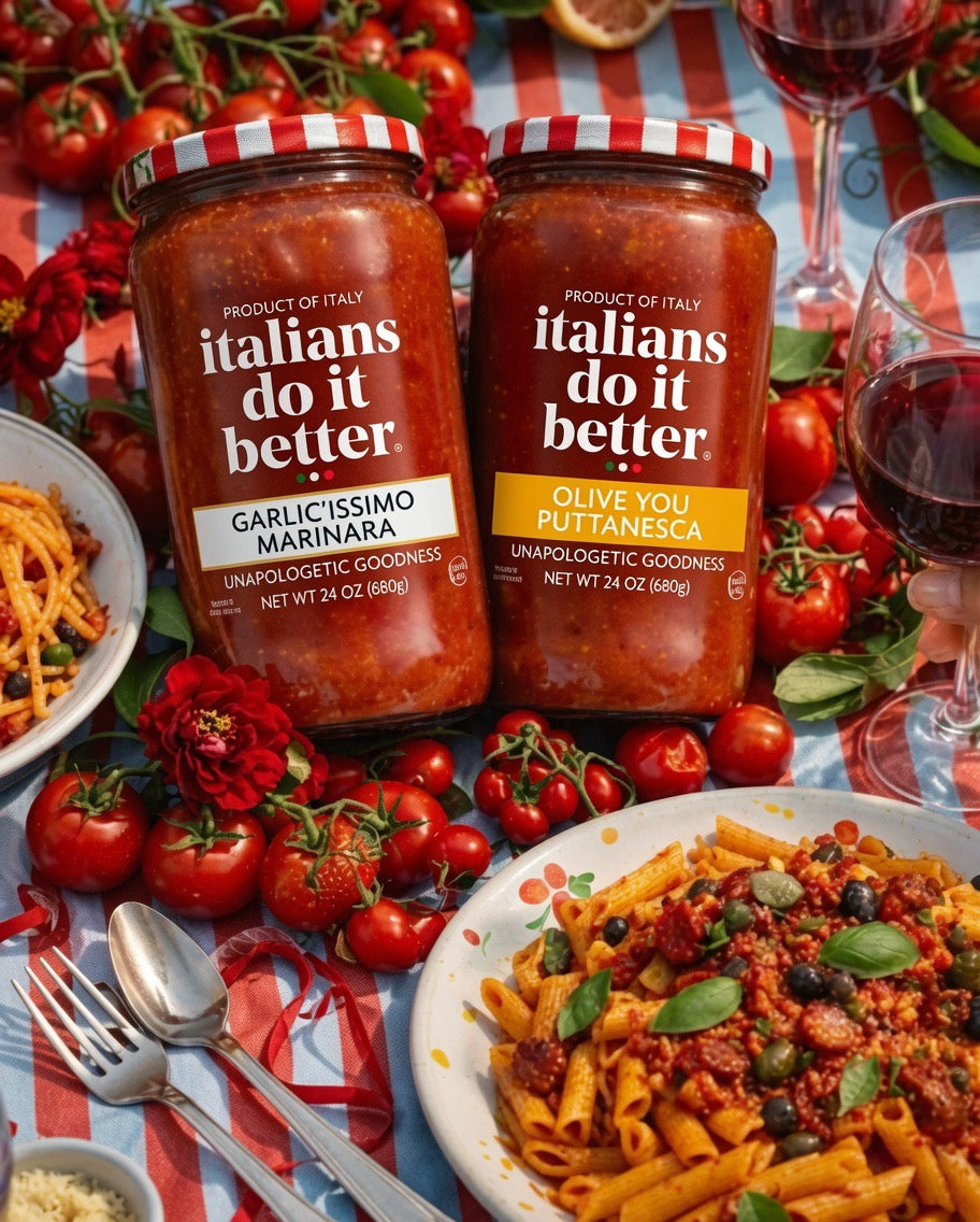 Italians Do It Better Marinara Pasta Sauce Variety Pack – 4 × 15 oz
