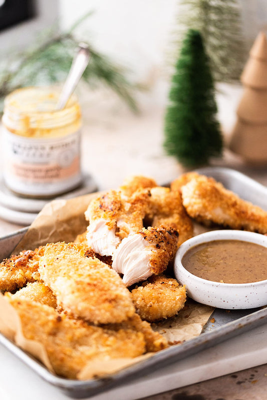 Champagne Garlic Honey Mustard – Gourmet Spread and Glaze by Terrapin Ridge Farms