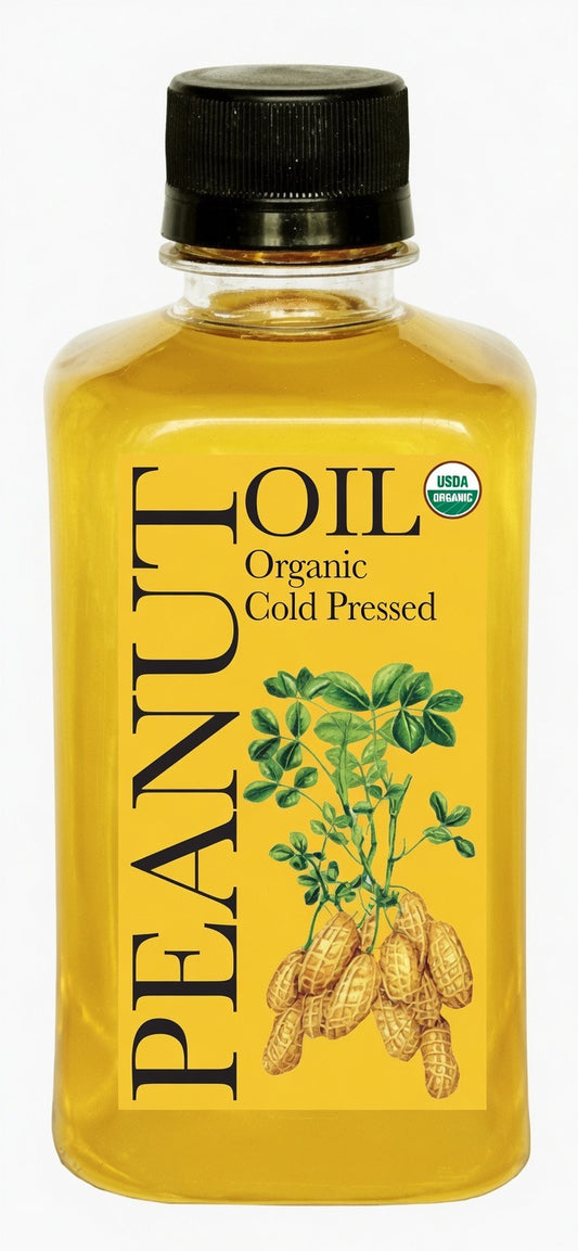 Daana Peanut Oil – Certified USDA Organic, Extra Virgin, Cold Pressed
