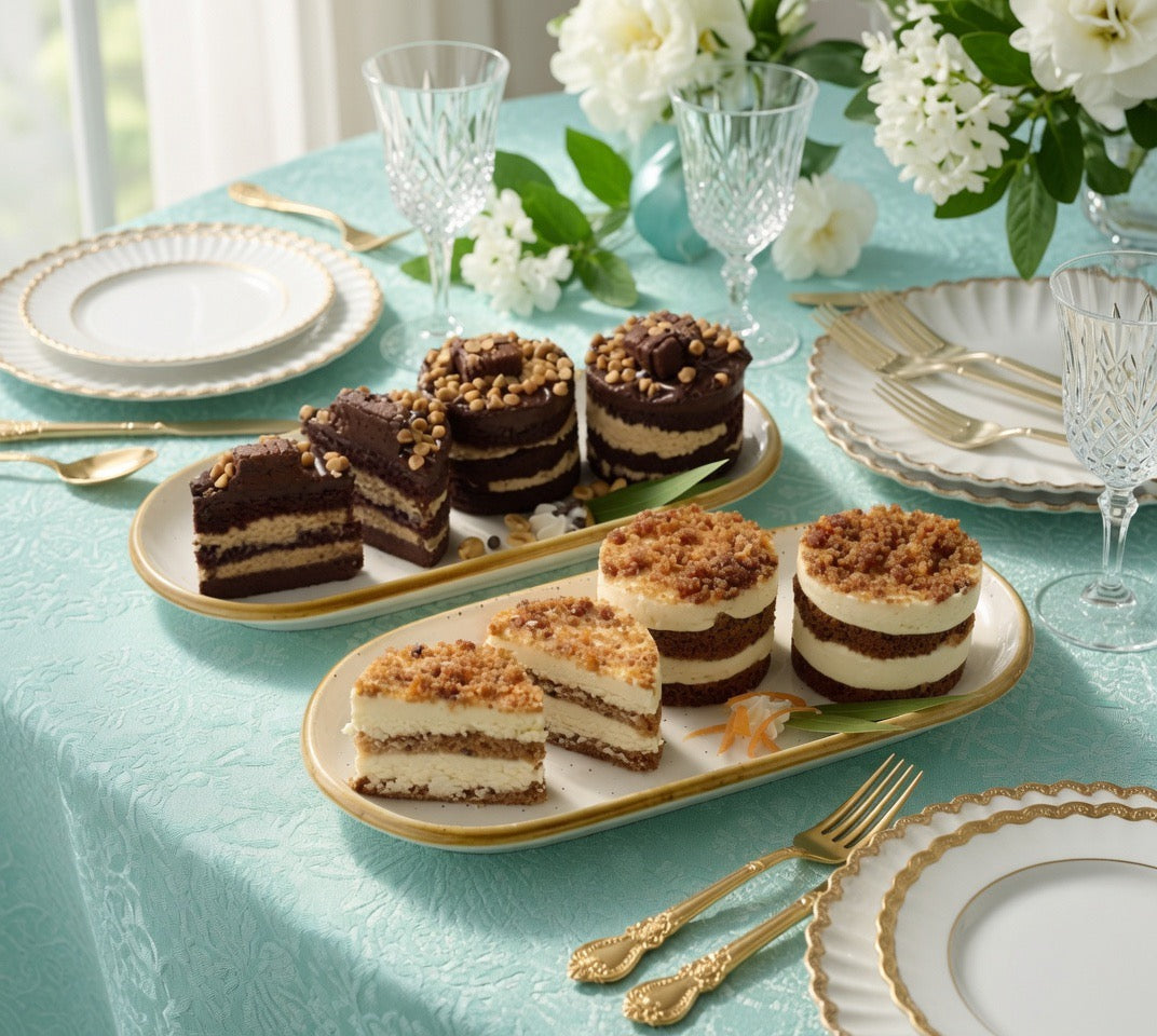 Signature Entertaining Collection – 12 Individual Layer Cakes - (Select 2 Flavors)