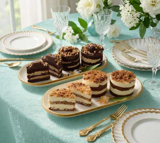 Signature Entertaining Collection – 12 Individual Layer Cakes - (Select 2 Flavors)