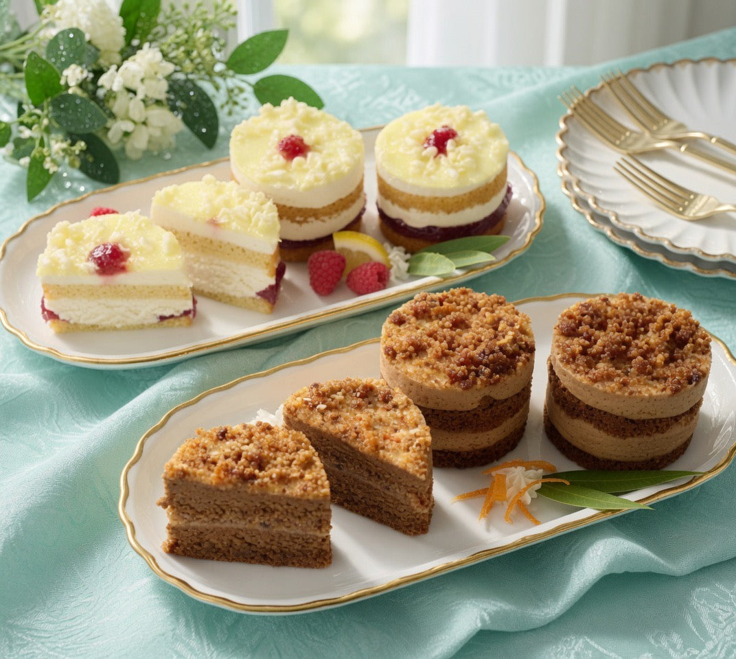 Signature Entertaining Collection – 12 Individual Layer Cakes - (Select 2 Flavors)