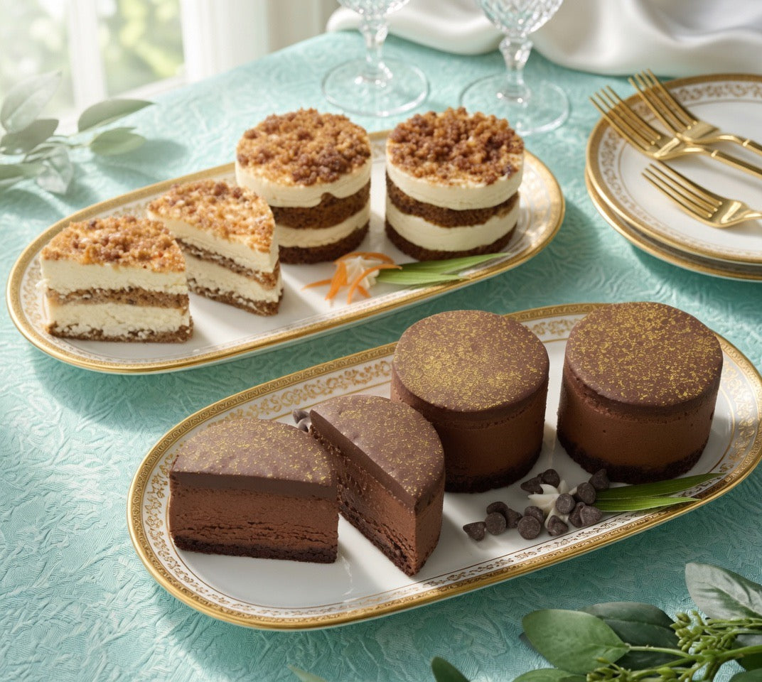 Signature Entertaining Collection – 12 Individual Layer Cakes - (Select 2 Flavors)