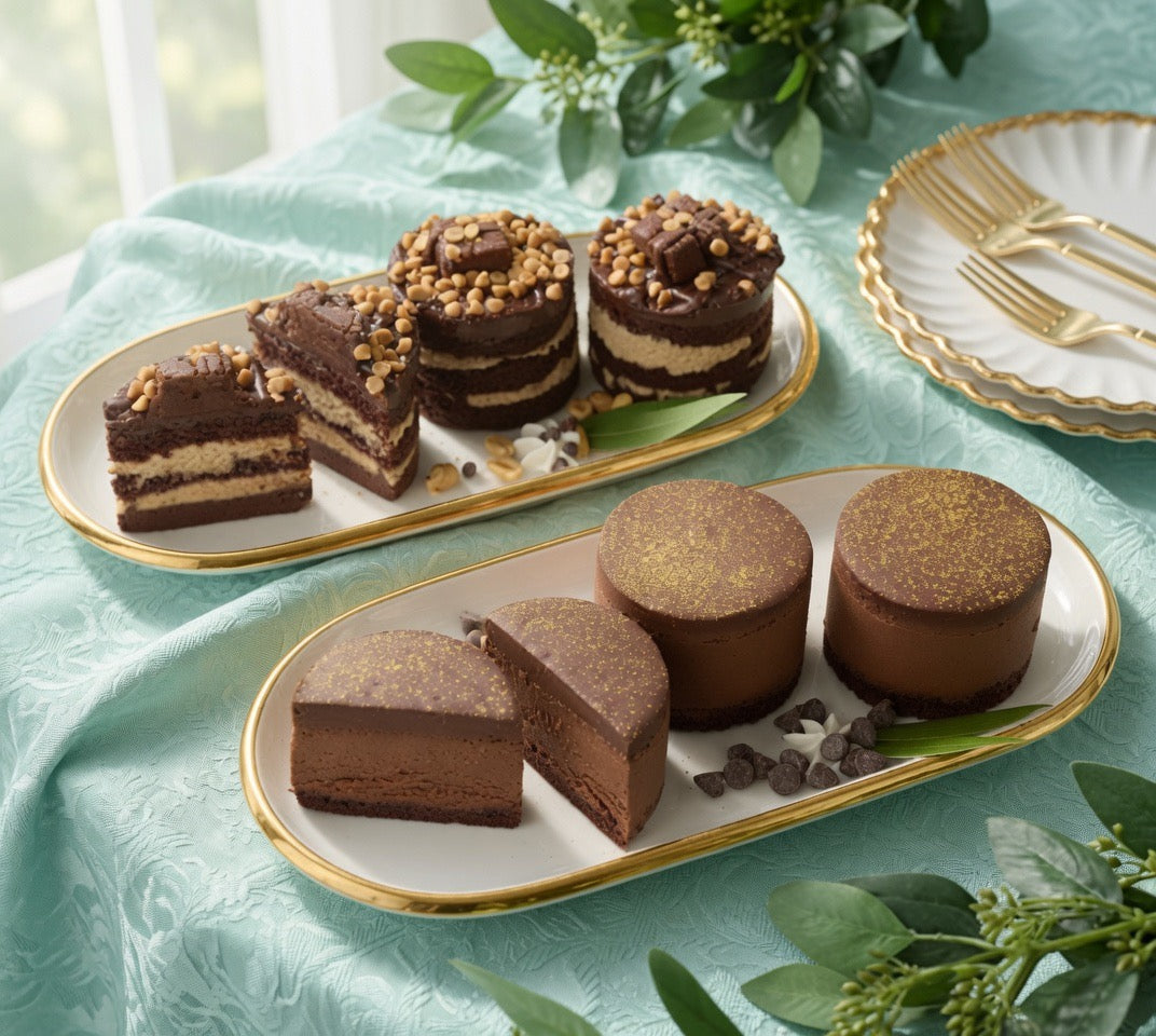Signature Entertaining Collection – 12 Individual Layer Cakes - (Select 2 Flavors)