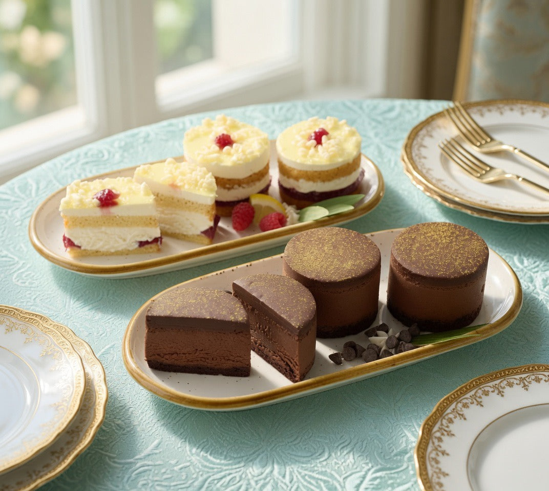 Signature Entertaining Collection – 12 Individual Layer Cakes - (Select 2 Flavors)