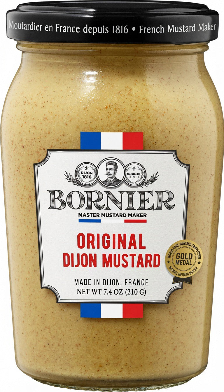 Bornier Original Dijon Mustard, 7.4 oz