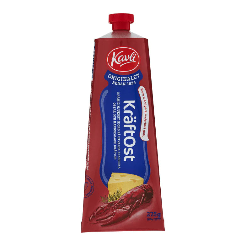 Scandinavian Kavli Soft Spread Cheese Tubes – Multiple Flavors