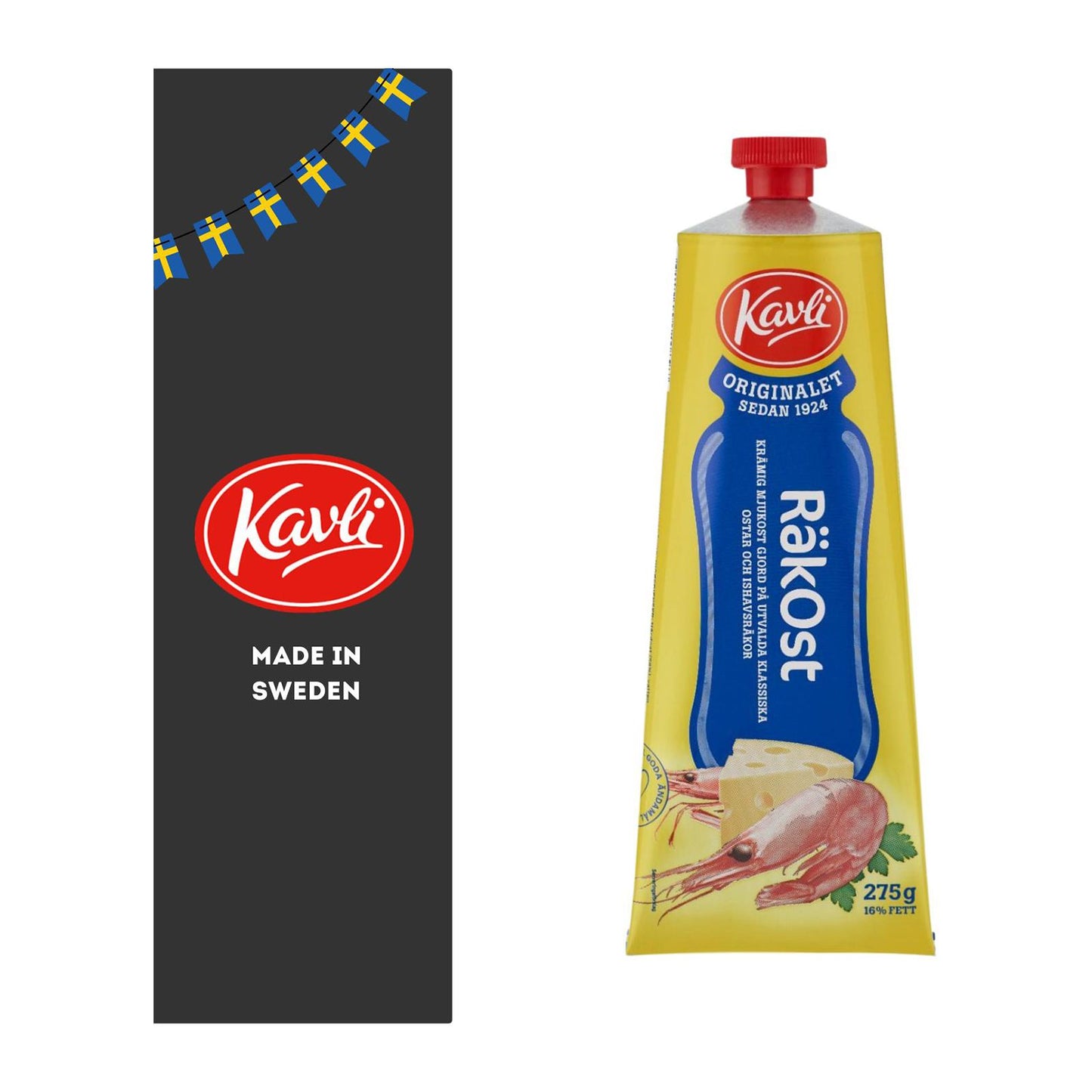 Scandinavian Kavli Soft Spread Cheese Tubes – Multiple Flavors