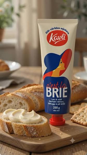 Scandinavian Kavli Soft Spread Cheese Tubes – Multiple Flavors