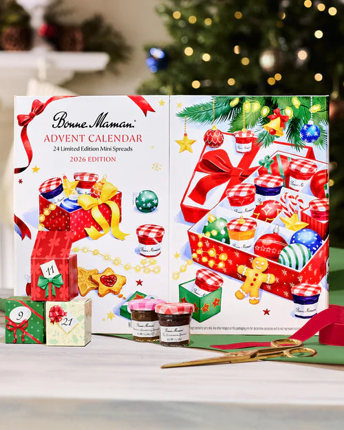 Bonne Maman Advent Calendar 2026 — 24 Limited Edition French Preserves