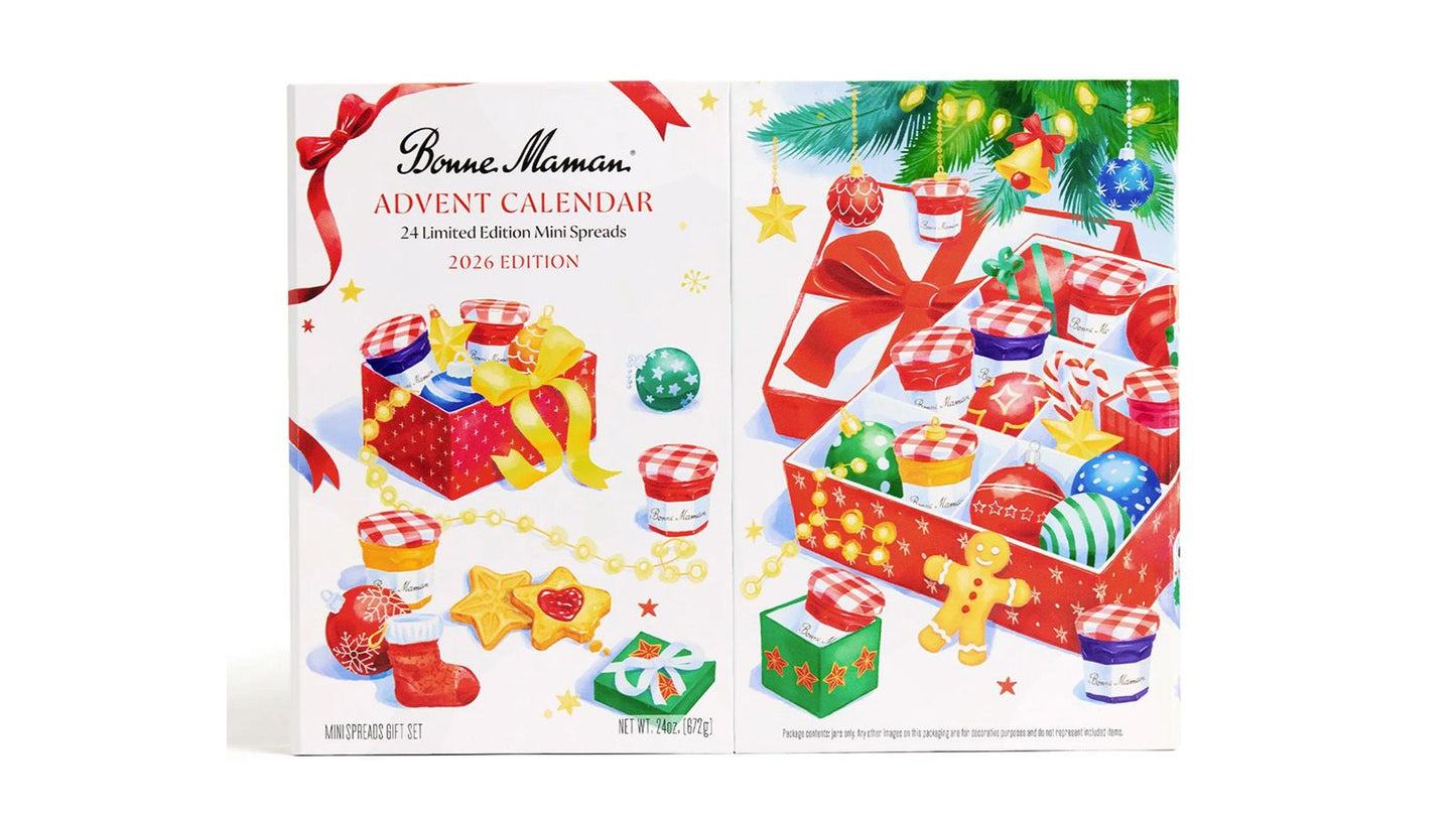 Bonne Maman Advent Calendar 2026 — 24 Limited Edition French Preserves