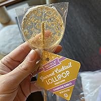 Champagne Bubbles Gourmet Cocktail Hard Candy Lollipops, Pack of 12