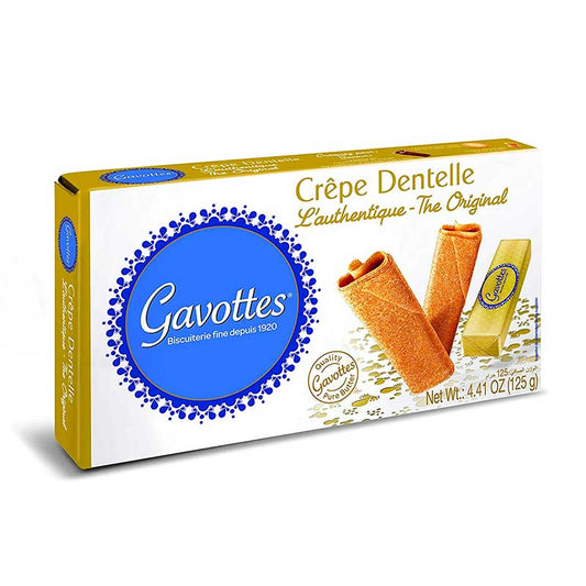 Gavottes Crepe Dentelle Cookies, 125 g - Pack of 2