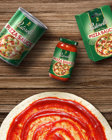 Pastorelli Pizza Sauce, Original Authentic Italian Pizza Sauce with Extra Virgin Olive Oil and Pecorino Romano Cheese Shredded - 8 oz - Pack of 3