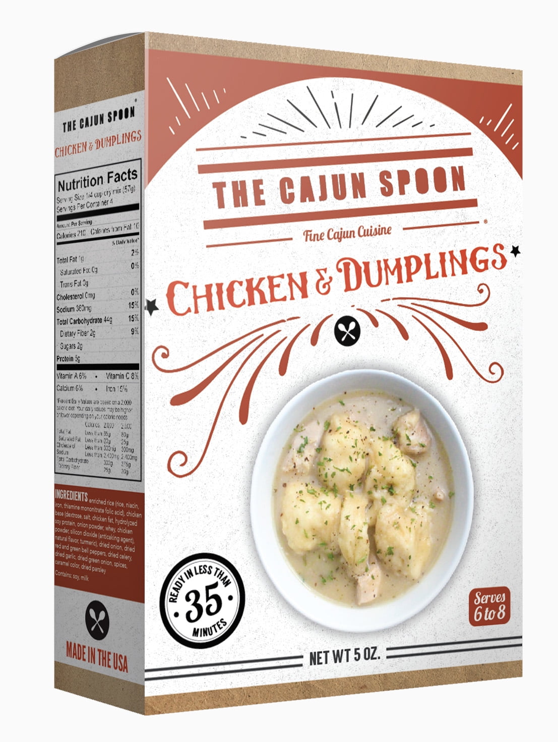 The Cajun Spoon Chicken & Dumplings Mix