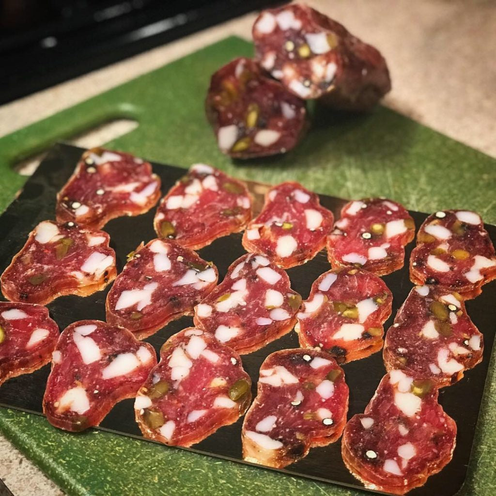 Meatcrafters "The Oinkless Bundle" Sausage & Charcuterie Variety Box, Chicken & Lamb Sausage, Duck Prosciutto, Sliced Bresaola, Antibiotic Free, All Natural Meat
