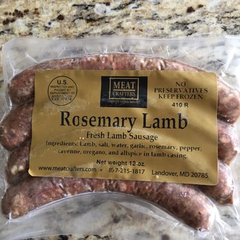 MeatCrafters Lamb Sausage Variety Pack, The Flock Bundle, No Antibiotics, Preservative Free - Pack of 4
