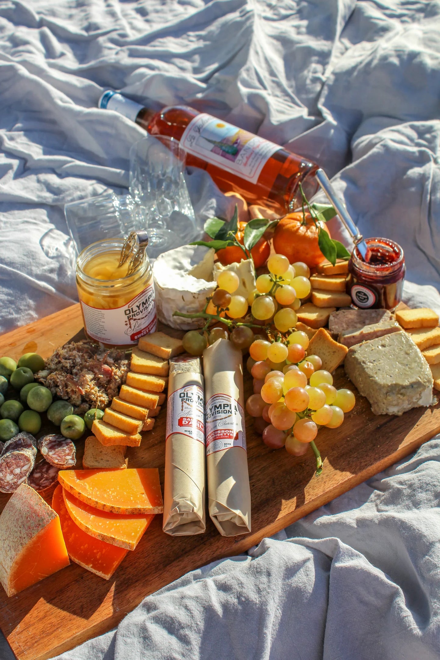 French Charcuterie Kit with Sparkling Wine