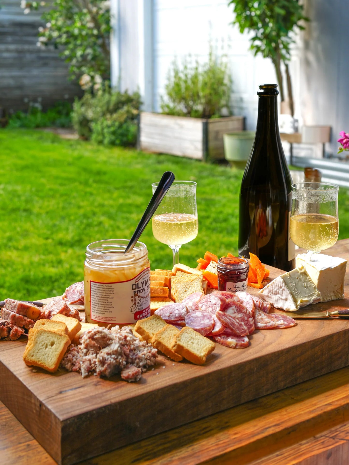French Charcuterie Kit with Sparkling Wine