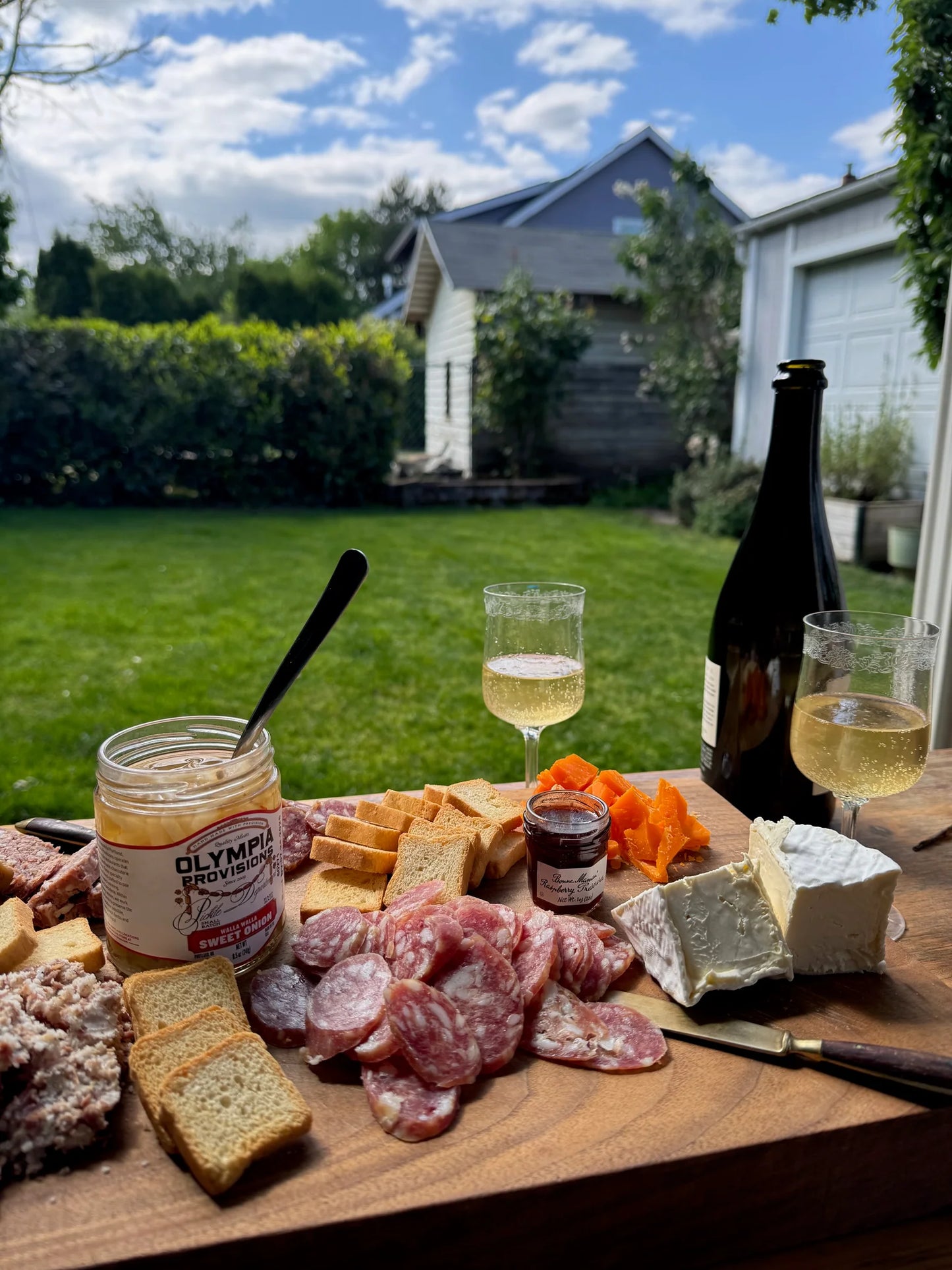 French Charcuterie Kit with Sparkling Wine