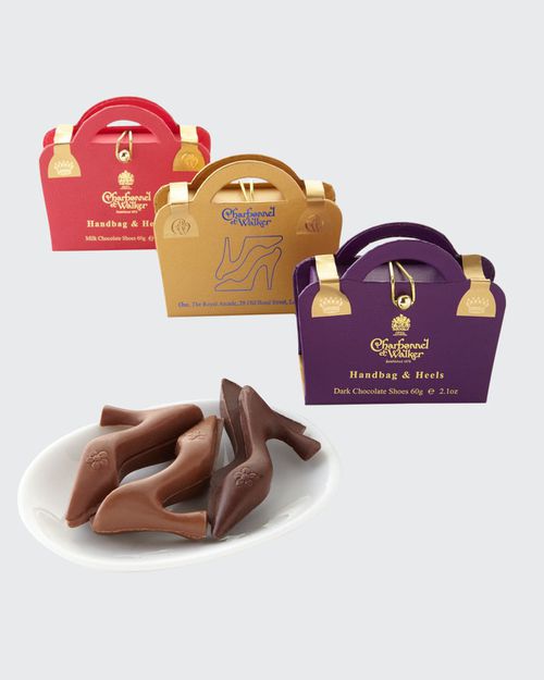 Charbonnel et Walker Milk Chocolate Heels & Handbag Gift Set