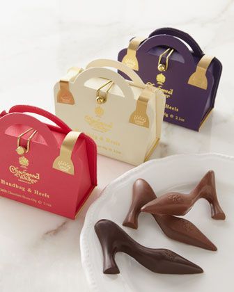 Charbonnel et Walker Milk Chocolate Heels & Handbag Gift Set