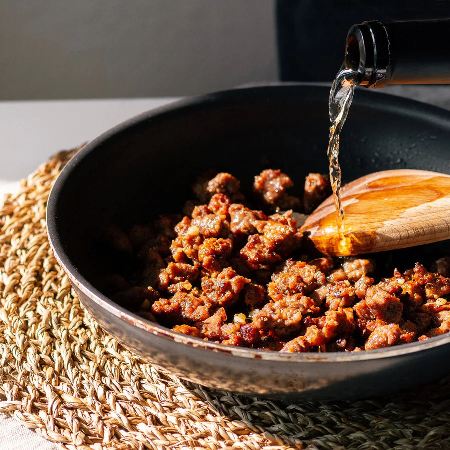 Fabrique Delices Authentic Merguez Lamb Sausage - Spicy French Frozen Gourmet Sausage - Pack of 12