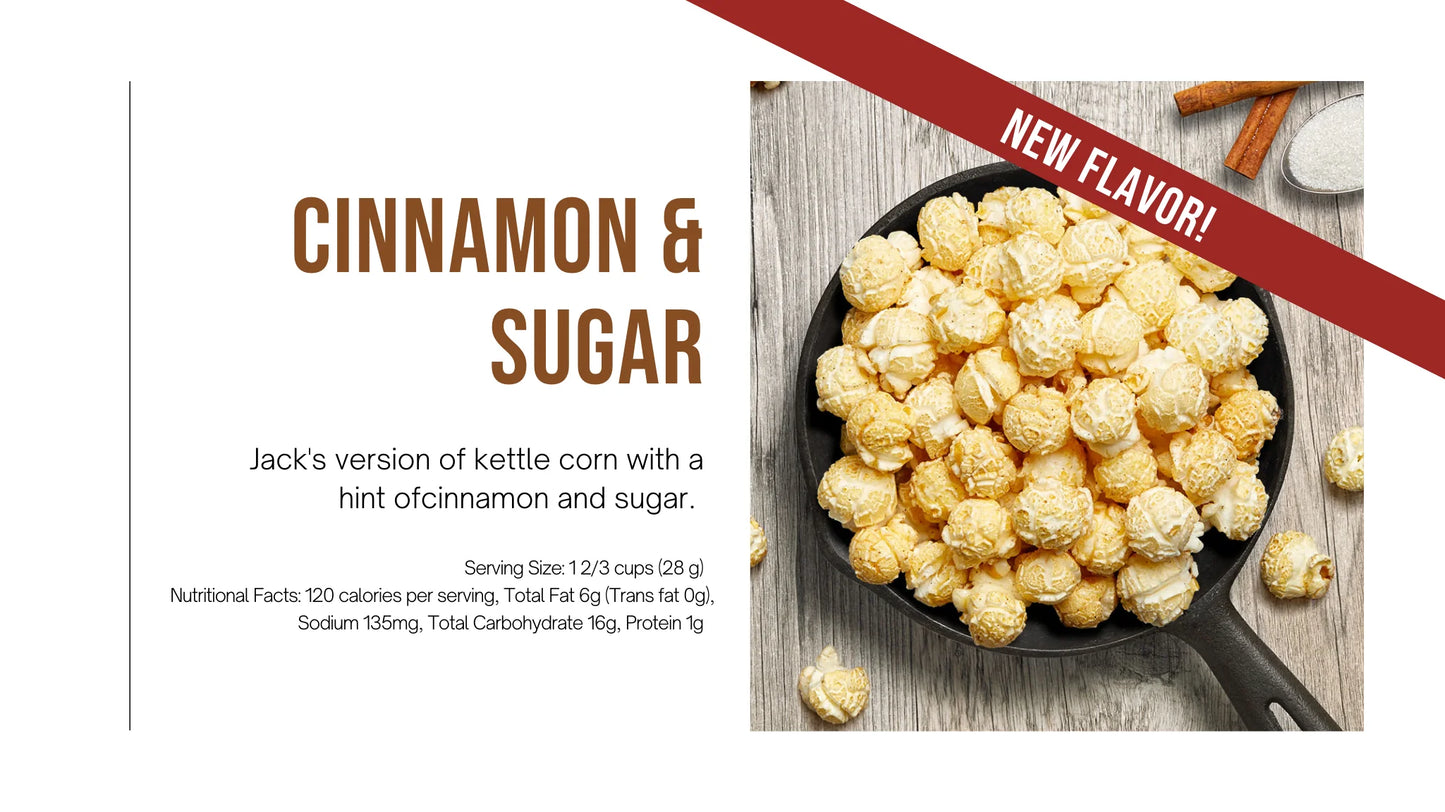 Colorado Jack Gourmet Popcorn Great - Farmer Grown - Gluten Free & Natural Ingredients - Variety Pack of 6