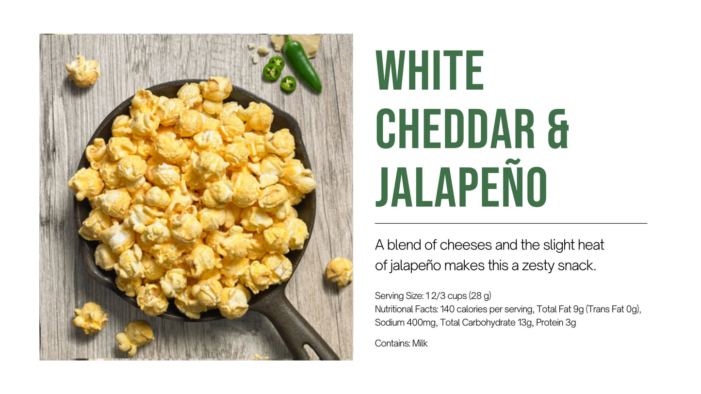 Colorado Jack Gourmet Popcorn Great - Farmer Grown - Gluten Free & Natural Ingredients - Variety Pack of 6