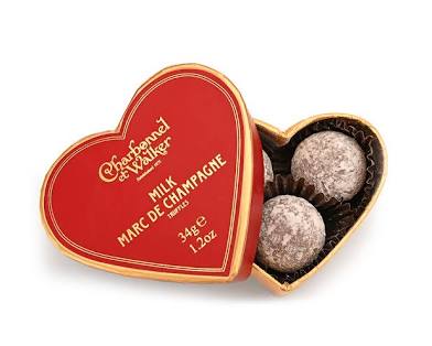 Charbonnel et Walker Fine Chocolate Mini Heart Truffle Collection
