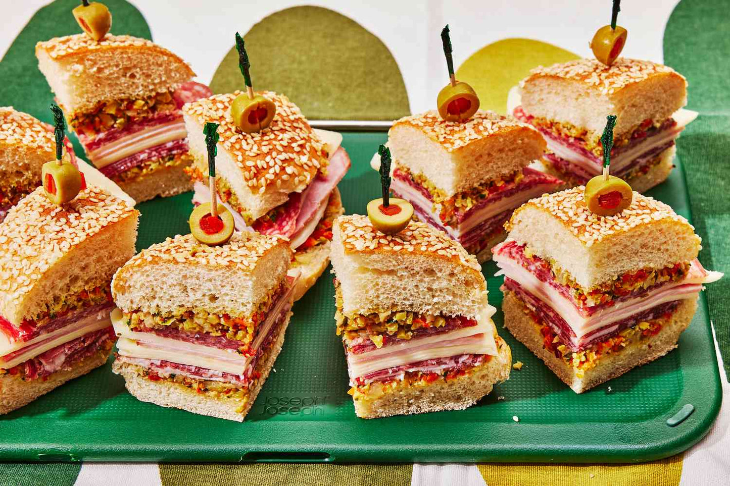 Cartozzo's Cocktail Muffuletta Sandwiches, includes 12