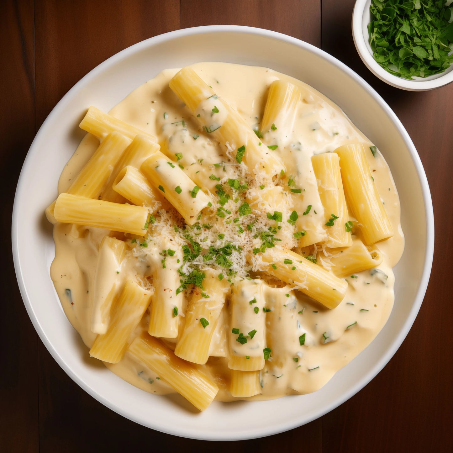 Bravo Bravissimo Maccheroni Italian Pasta Noodles, Comes in Alfredo Sauce Flavor, All-In-One Italian Pasta Meal, Sauce, Plate, Fork, Microwavable Meals, GMO Free - Pack of 6