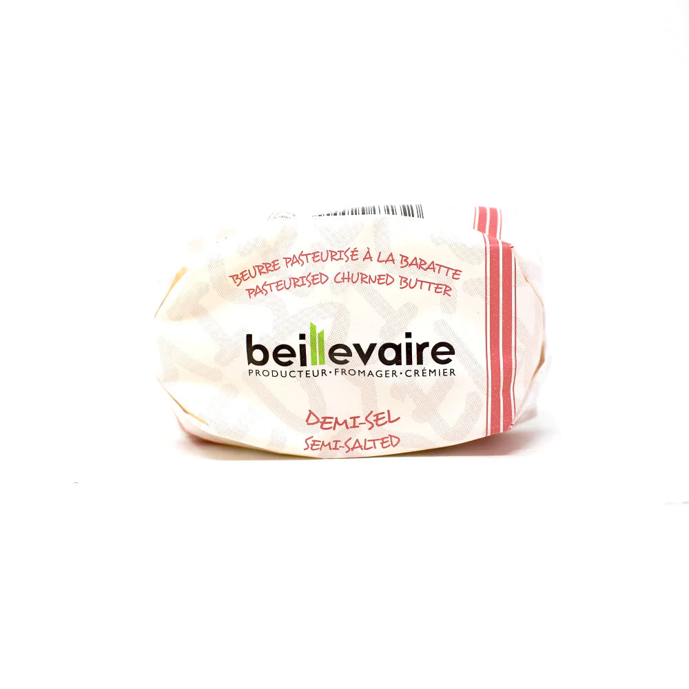Pascal Beillevaire Demi-Sel Butter, 125g - Pack of 3