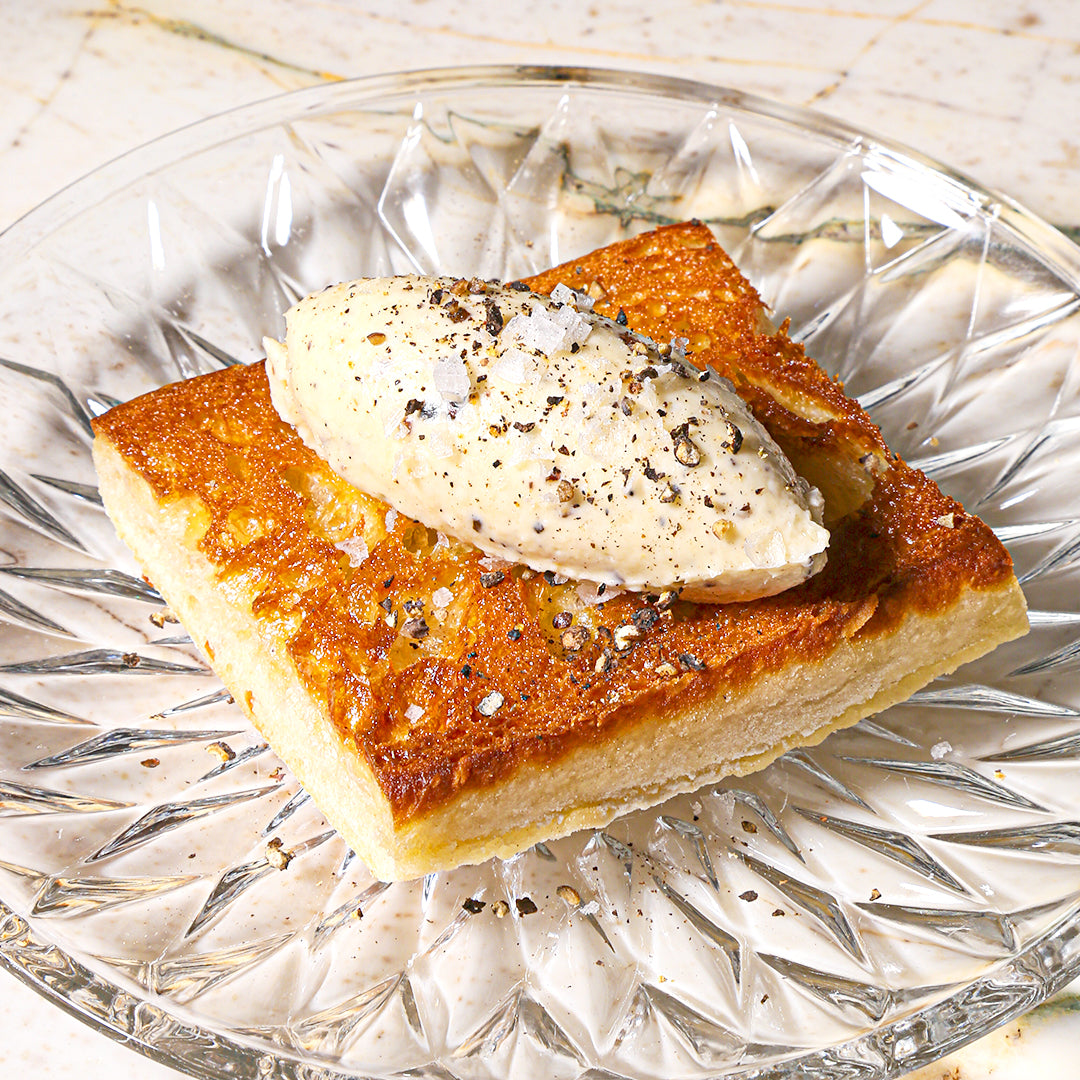 Churn Flavored Butter Parmesan & Pepper,  Churned with Organic Grass Fed Butter - Non-GMO- Pack of 3