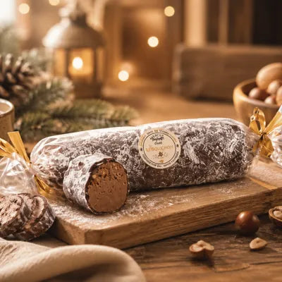 Chocolate Saucisson by La Maison Mercier 200g