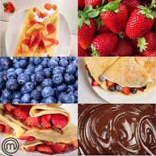 MasterChef Cordless Crepe Maker with Non Stick Dipping Plate plus Electric Base and Spatula, Recipe Guide Included