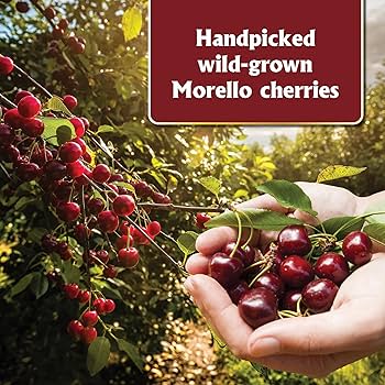 Gourmanity Brandied Cocktail Cherries, French Morello Cherries in Kirsch Brandy, for Cocktails and Desserts Kosher, Product of France - 2.5 lb