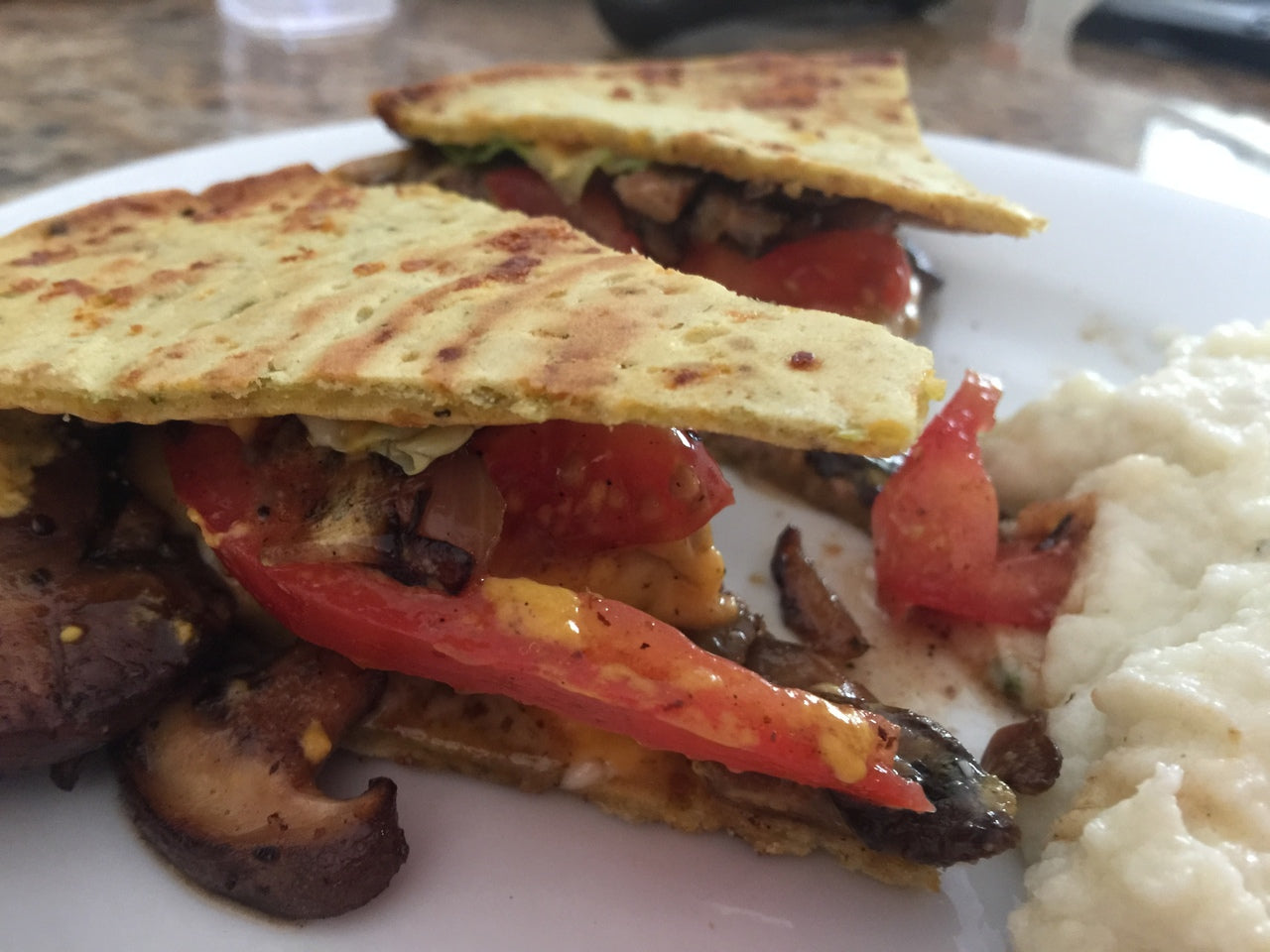 Mushroom Beef Burgers w/ Cauliflower or Broccoli Crusts (GF, Keto, Low Carb)
