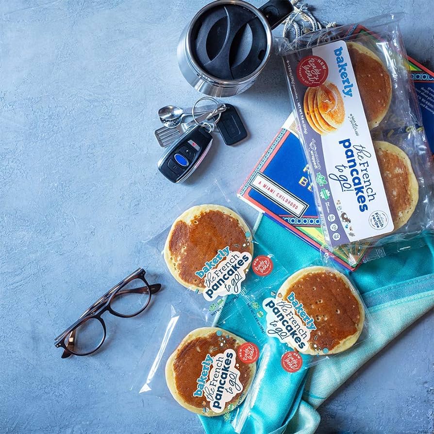 bakerly Non GMO French Pancakes To Go! - 2-Pack