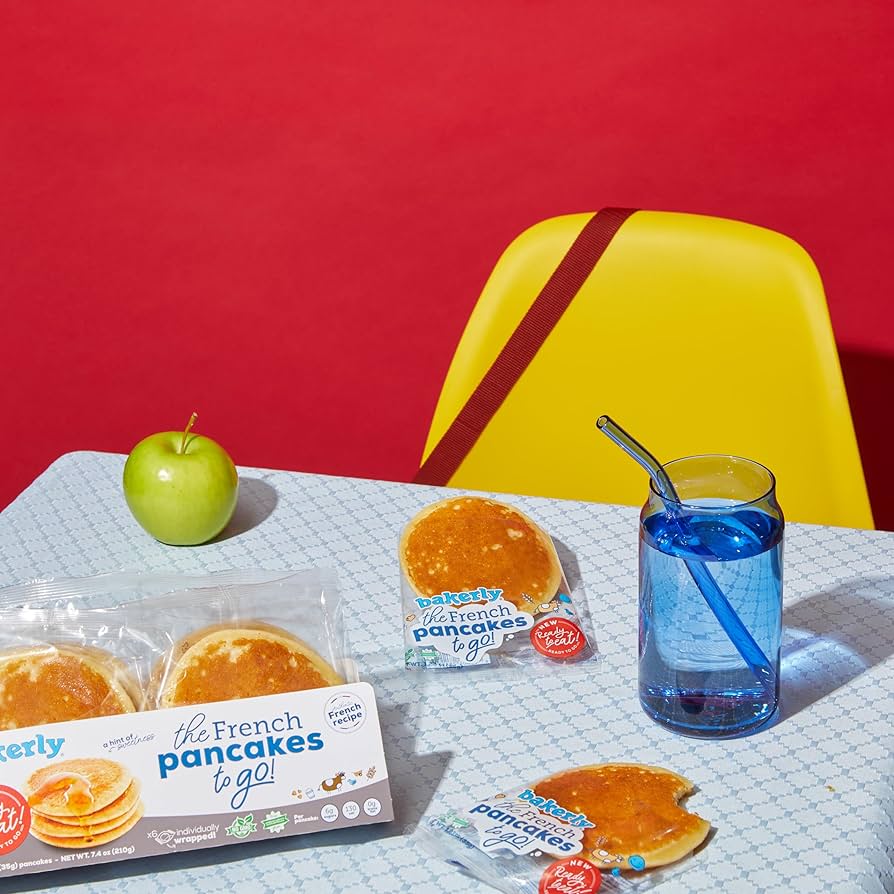 bakerly Non GMO French Pancakes To Go! - 2-Pack