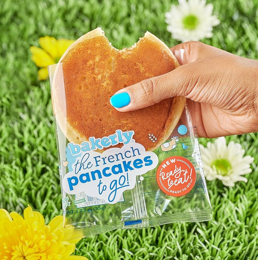 bakerly Non GMO French Pancakes To Go! - 2-Pack