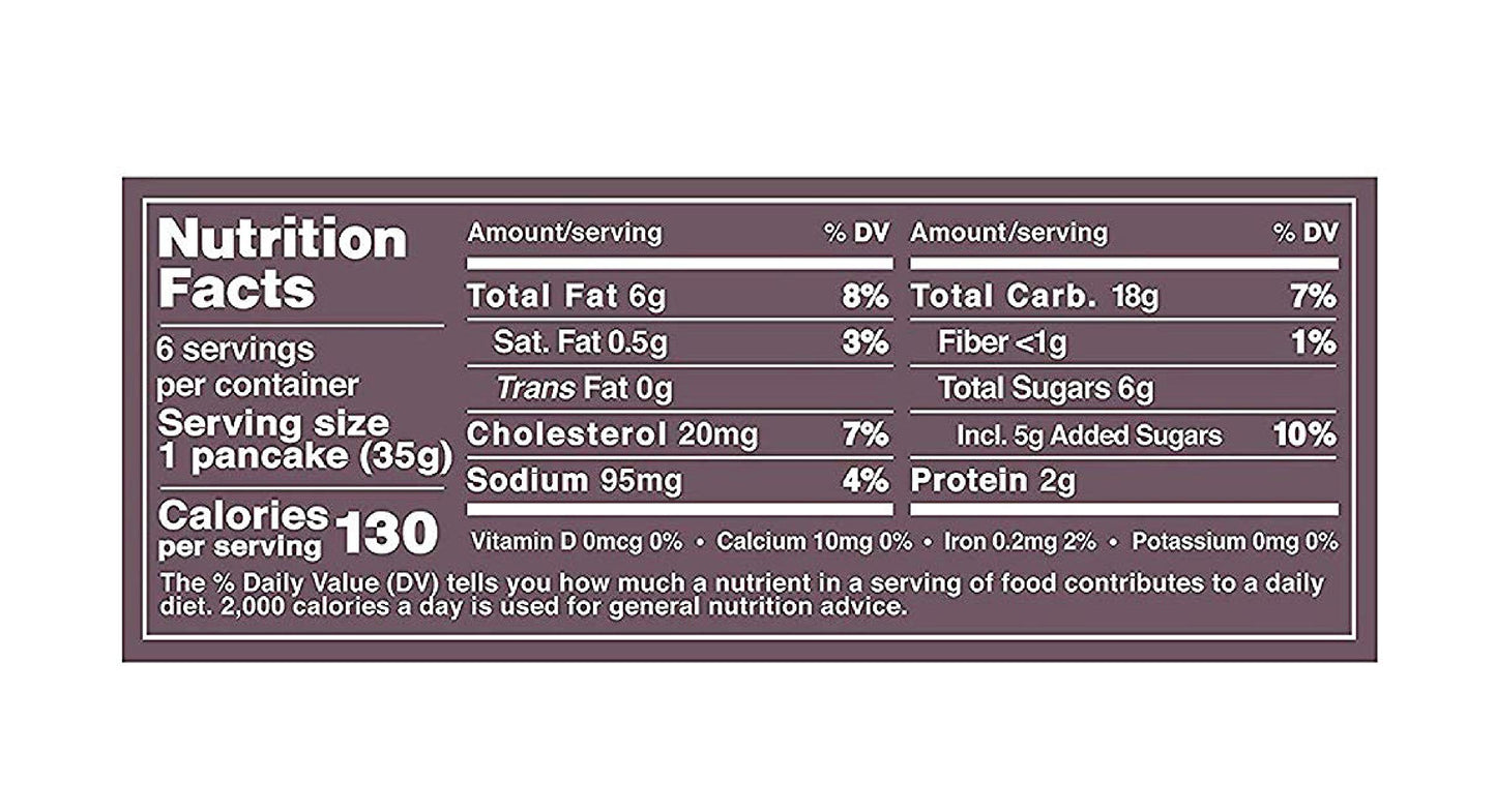 bakerly Non GMO French Pancakes To Go! - 2-Pack