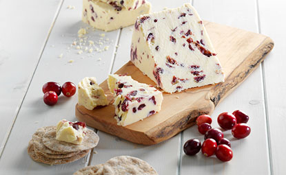 White Stilton with Cranberries - 1 lb